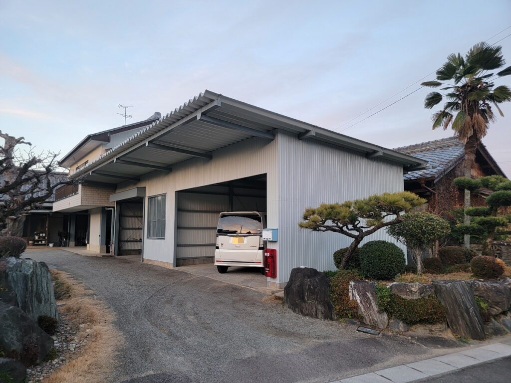 岐阜県岐阜市 車庫 定期点検