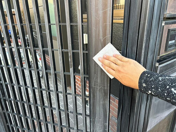 岐阜県岐阜市 ケレン作業