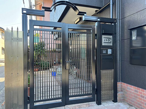岐阜県岐阜市 門扉 完工